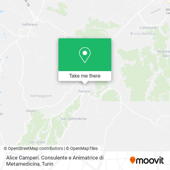 Alice Camperi. Consulente e Animatrice di Metamedicina map