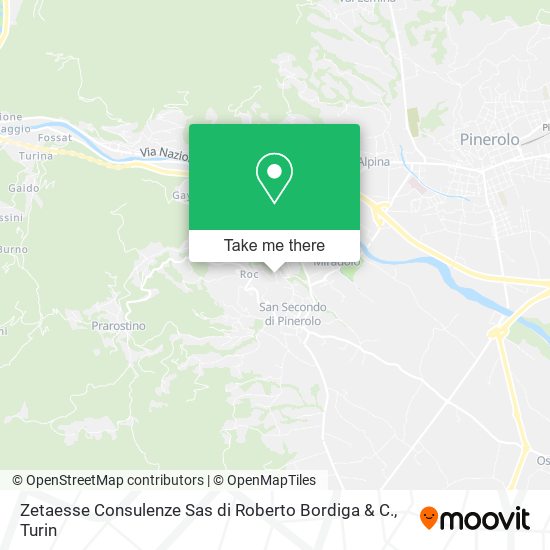 Zetaesse Consulenze Sas di Roberto Bordiga & C. map