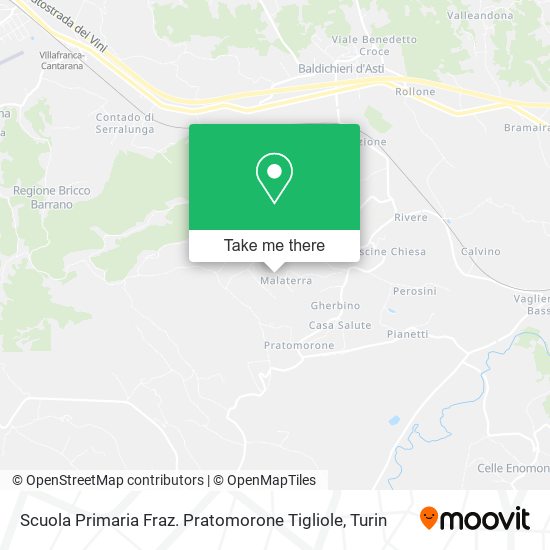 Scuola Primaria Fraz. Pratomorone Tigliole map