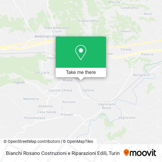 Bianchi Rosano Costruzioni e Riparazioni Edili map