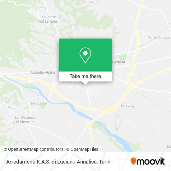 Arredamenti K.A.S. di Luciano Annalisa map