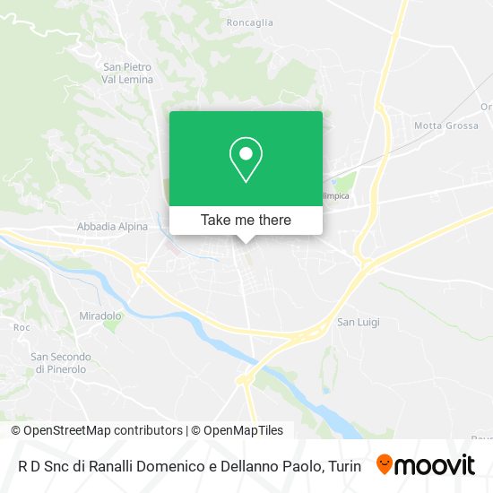 R D Snc di Ranalli Domenico e Dellanno Paolo map