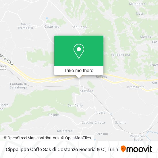 Cippalippa Caffè Sas di Costanzo Rosaria & C. map