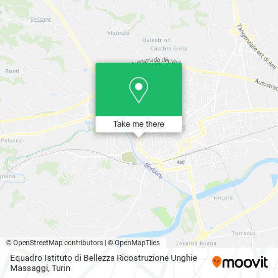 Equadro Istituto di Bellezza Ricostruzione Unghie Massaggi map