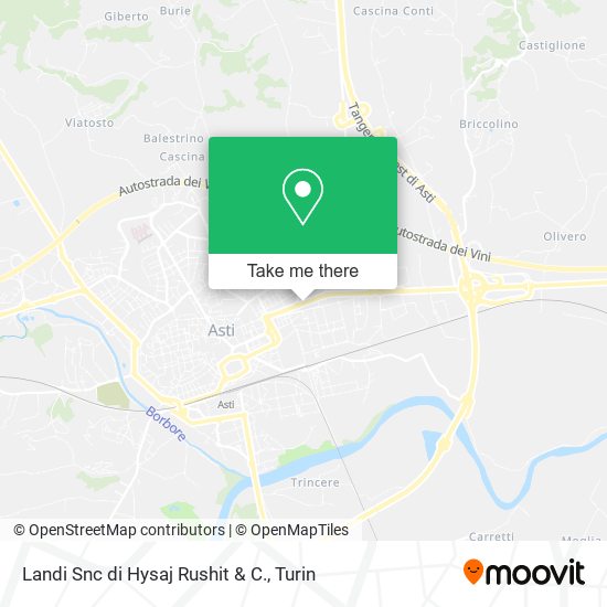 Landi Snc di Hysaj Rushit & C. map