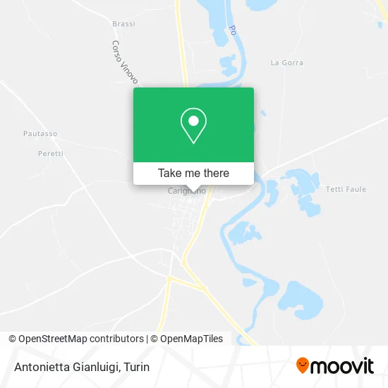 Antonietta Gianluigi map