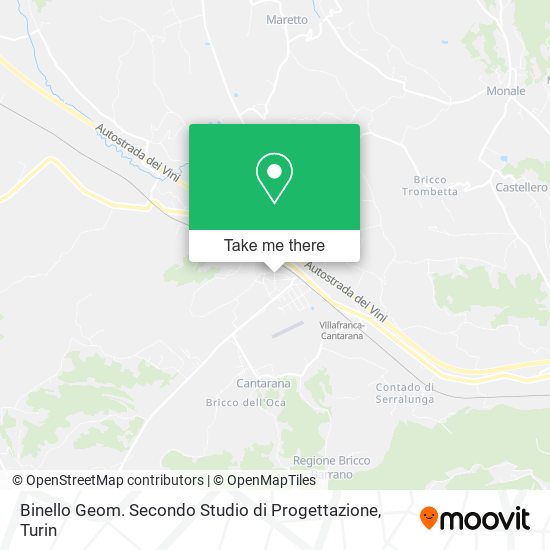 Binello Geom. Secondo Studio di Progettazione map