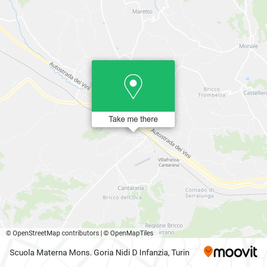 Scuola Materna Mons. Goria Nidi D Infanzia map
