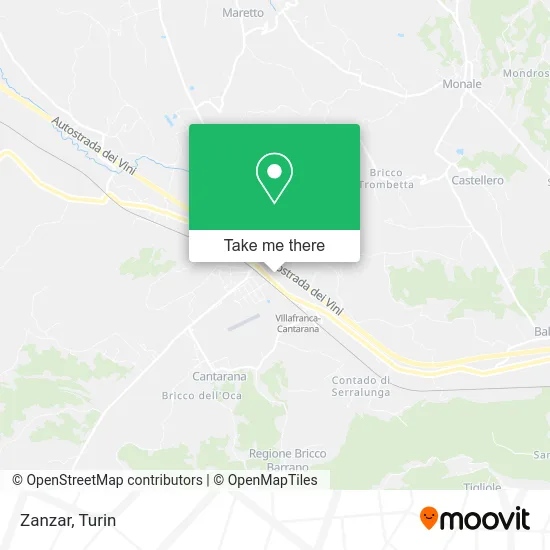 Zanzar map