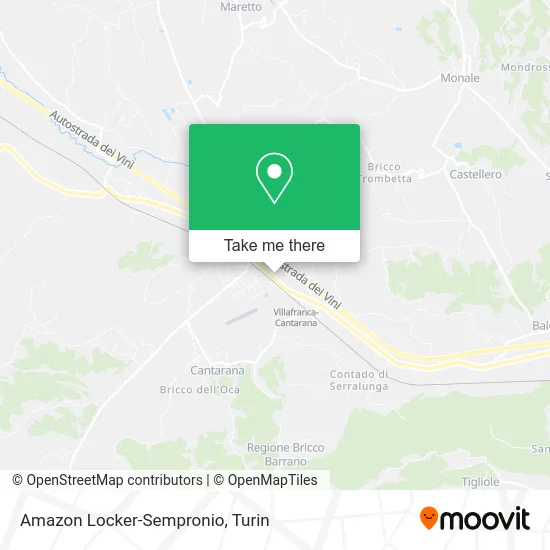 Amazon Locker-Sempronio map