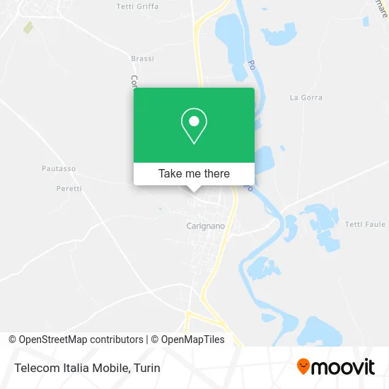 Telecom Italia Mobile map