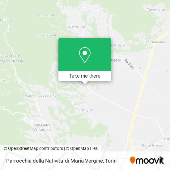 Parrocchia della Nativita' di Maria Vergine map