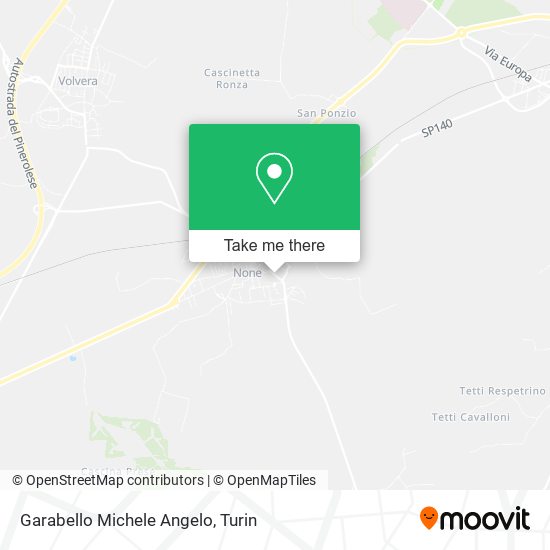Garabello Michele Angelo map