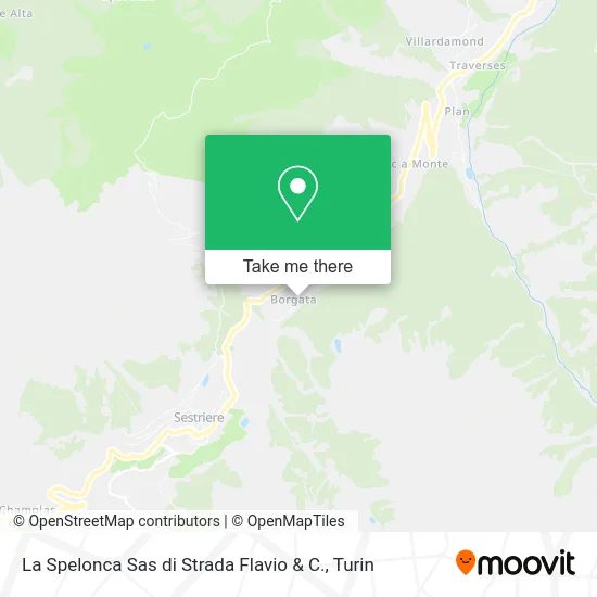 La Spelonca Sas di Strada Flavio & C. map