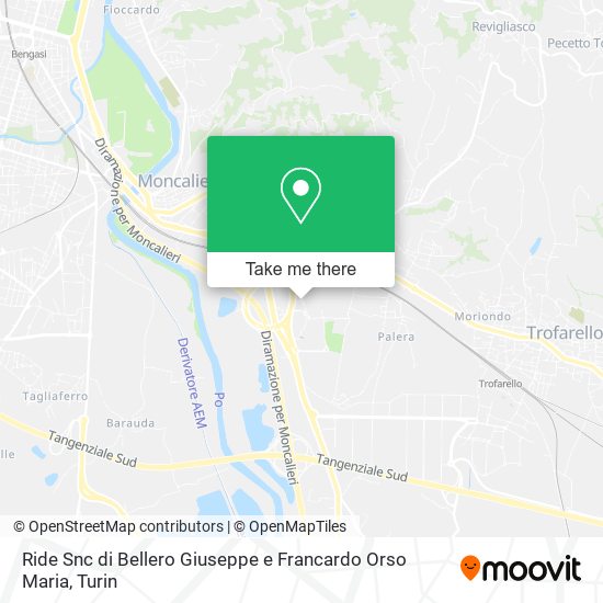 Ride Snc di Bellero Giuseppe e Francardo Orso Maria map