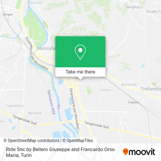 Ride Snc by Bellero Giuseppe and Francardo Orso Maria map