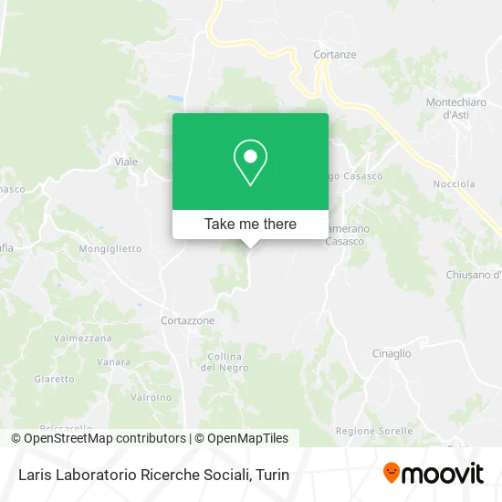 Laris Laboratorio Ricerche Sociali map