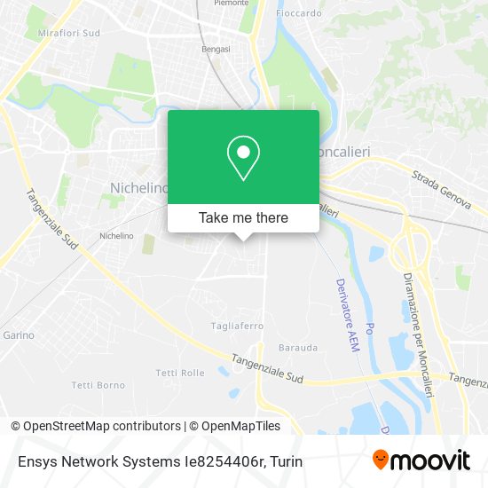 Ensys Network Systems Ie8254406r map