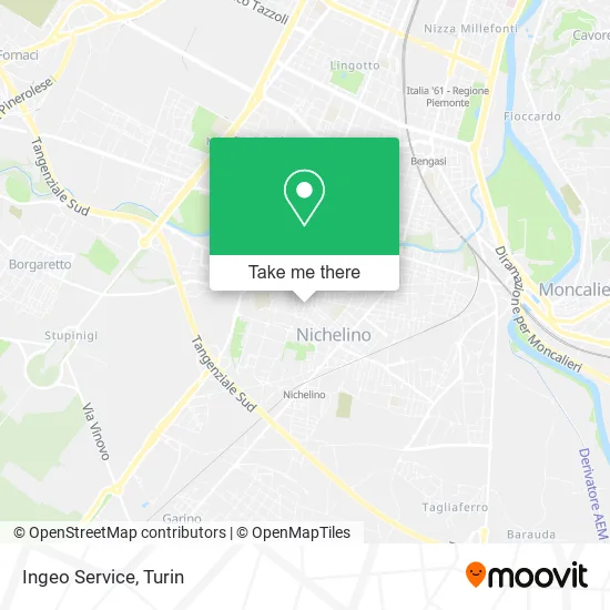 Ingeo Service map