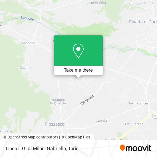 Linea L.G. di Milani Gabriella map