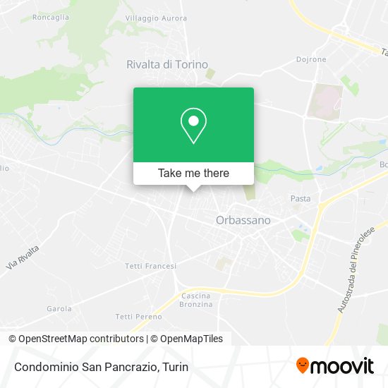 Condominio San Pancrazio map