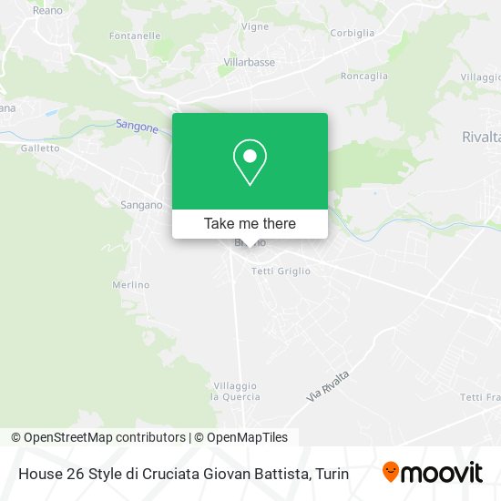 House 26 Style di Cruciata Giovan Battista map