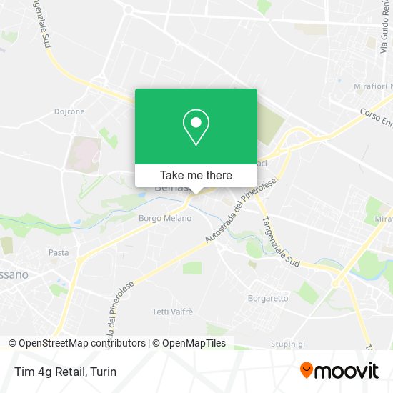 Tim 4g Retail map