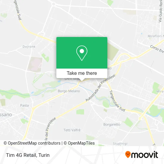 Tim 4G Retail map