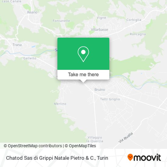 Chatod Sas di Grippi Natale Pietro & C. map