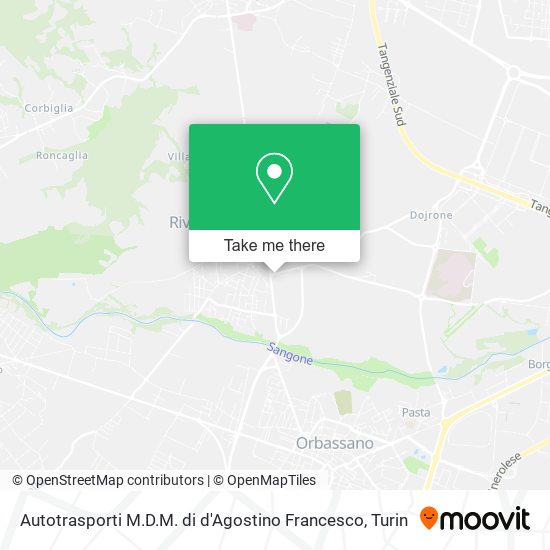 Autotrasporti M.D.M. di d'Agostino Francesco map