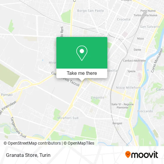 Granata Store map