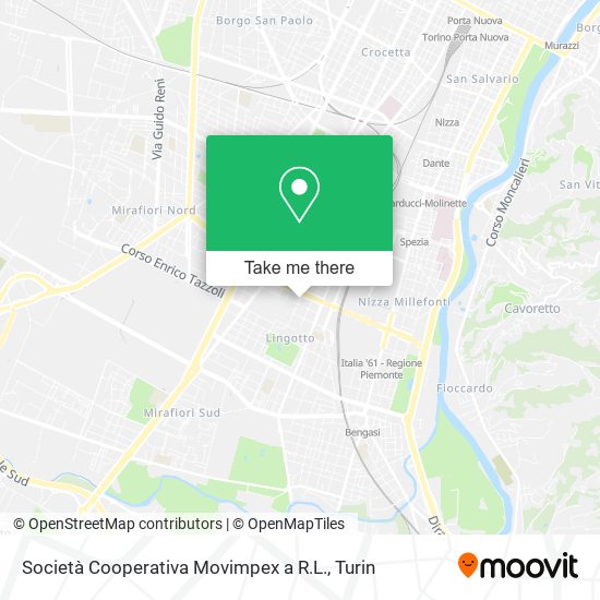 Società Cooperativa Movimpex a R.L. map