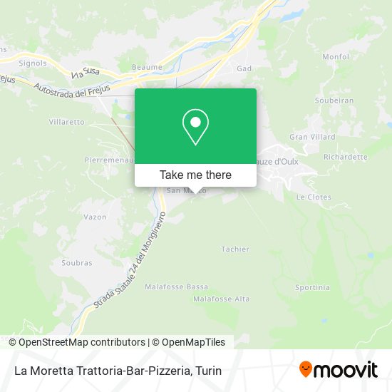 La Moretta Trattoria-Bar-Pizzeria map