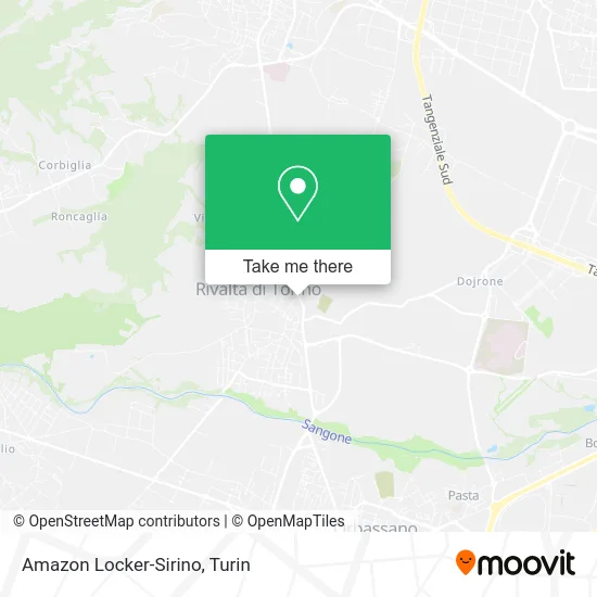 Amazon Locker-Sirino map