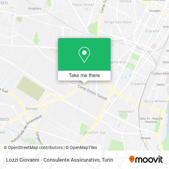 Lozzi Giovanni - Consulente Assicurativo map