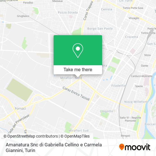 Amanatura Snc di Gabriella Cellino e Carmela Giannini map