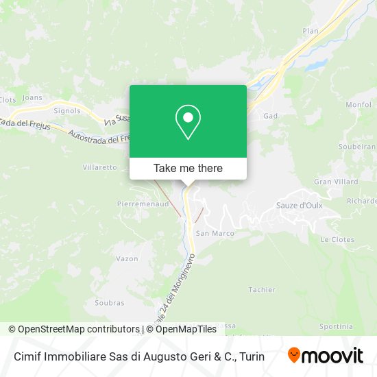 Cimif Immobiliare Sas di Augusto Geri & C. map
