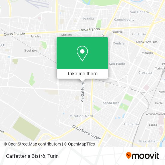 Caffetteria Bistrò map