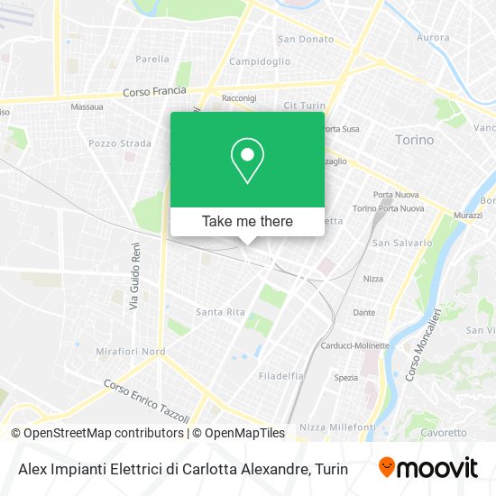 Alex Impianti Elettrici di Carlotta Alexandre map