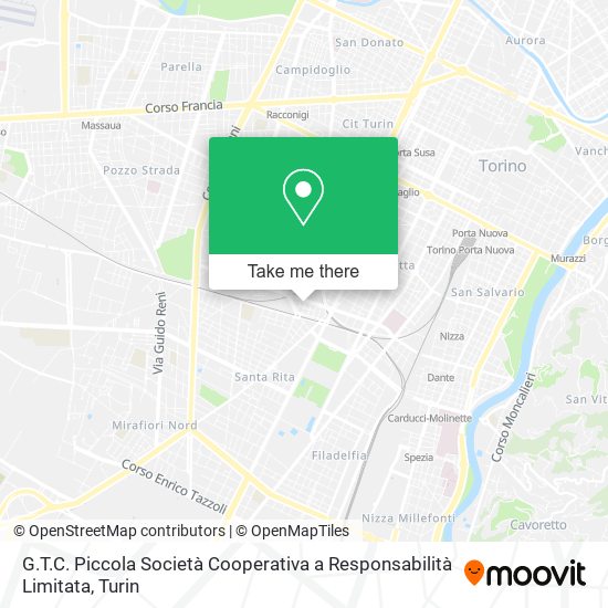 G.T.C. Piccola Società Cooperativa a Responsabilità Limitata map