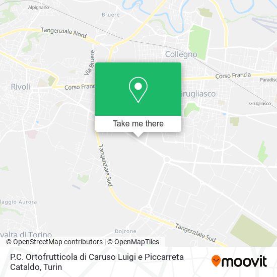 P.C. Ortofrutticola di Caruso Luigi e Piccarreta Cataldo map