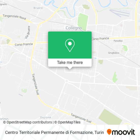 Centro Territoriale Permanente di Formazione map