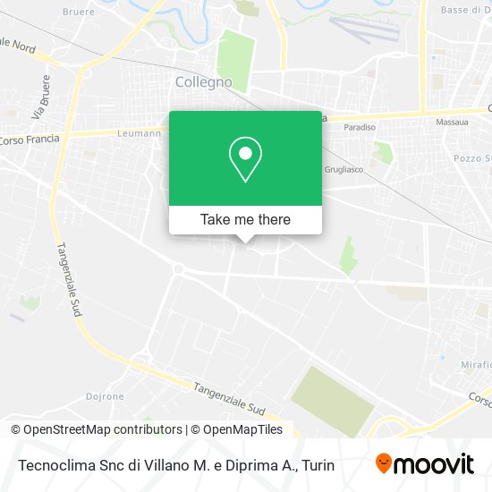 Tecnoclima Snc di Villano M. e Diprima A. map