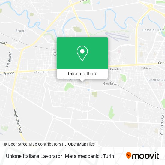 Unione Italiana Lavoratori Metalmeccanici map