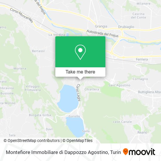 Montefiore Immobiliare di Dappozzo Agostino map