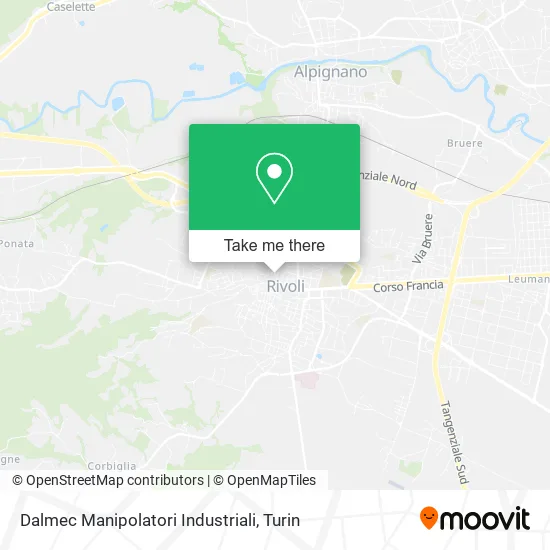 Dalmec Manipolatori Industriali map