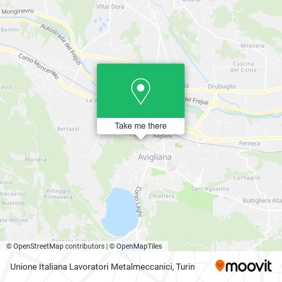 Unione Italiana Lavoratori Metalmeccanici map