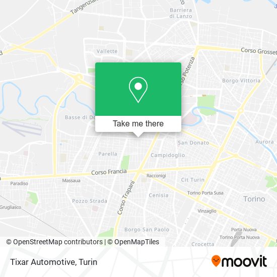 Tixar Automotive map