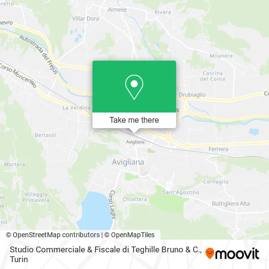 Studio Commerciale & Fiscale di Teghille Bruno & C. map