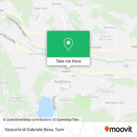 Serporte di Gabriele Rosa map